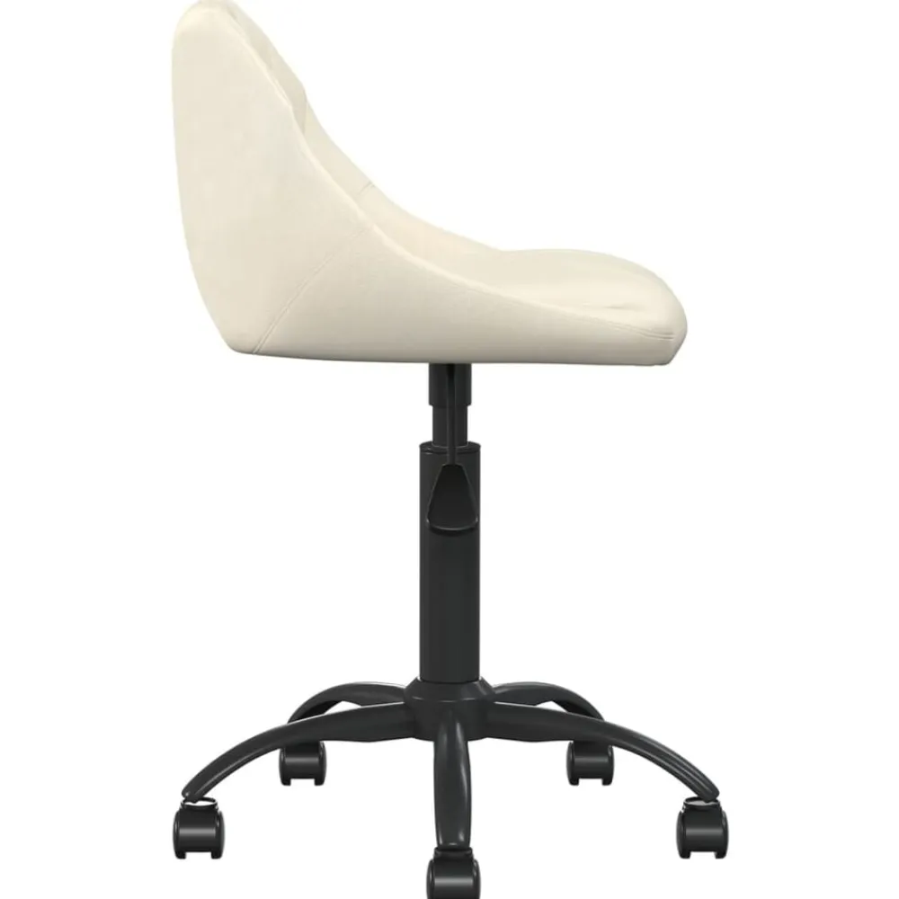 vidaXL Mobiliario De Oficina-Silla de oficina de terciopelo