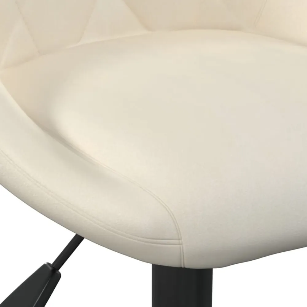 vidaXL Mobiliario De Oficina-Silla de oficina de terciopelo