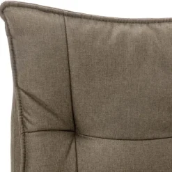 vidaXL Silla de oficina de masaje de tela gris Taupé Clearance