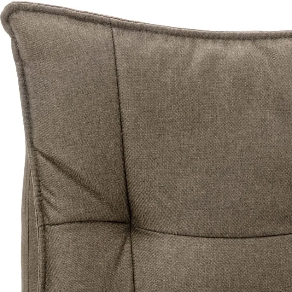 vidaXL Mobiliario De Oficina-Silla de oficina de masaje de tela gris