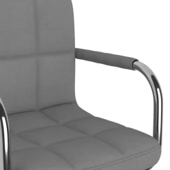 vidaXL Mobiliario De Oficina-Silla de oficina giratoria de tela