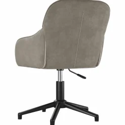 vidaXL Mobiliario De Oficina-Silla de oficina giratoria de terciopelo