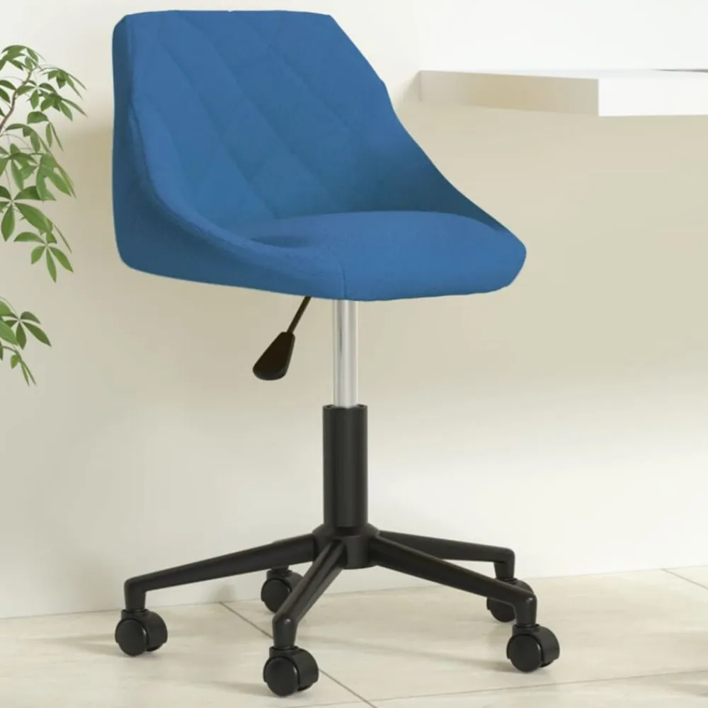 vidaXL Mobiliario De Oficina-Silla de oficina giratoria de terciopelo