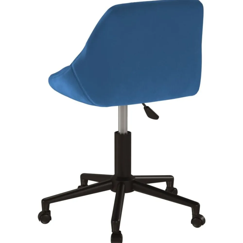 vidaXL Mobiliario De Oficina-Silla de oficina giratoria de terciopelo