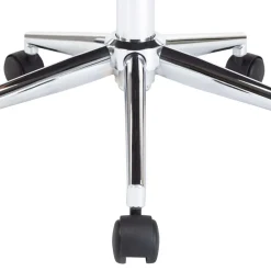 vidaXL Silla de oficina giratoria de madera curvada y tela Gris Online