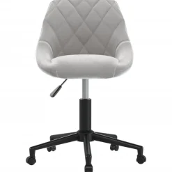 vidaXL Mobiliario De Oficina-Silla de oficina giratoria de terciopelo