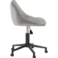 vidaXL Mobiliario De Oficina-Silla de oficina giratoria de terciopelo