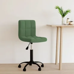 vidaXL Mobiliario De Oficina-Silla de oficina giratoria de terciopelo