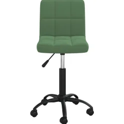 vidaXL Mobiliario De Oficina-Silla de oficina giratoria de terciopelo