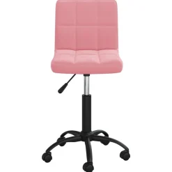 vidaXL Mobiliario De Oficina-Silla de oficina giratoria de terciopelo