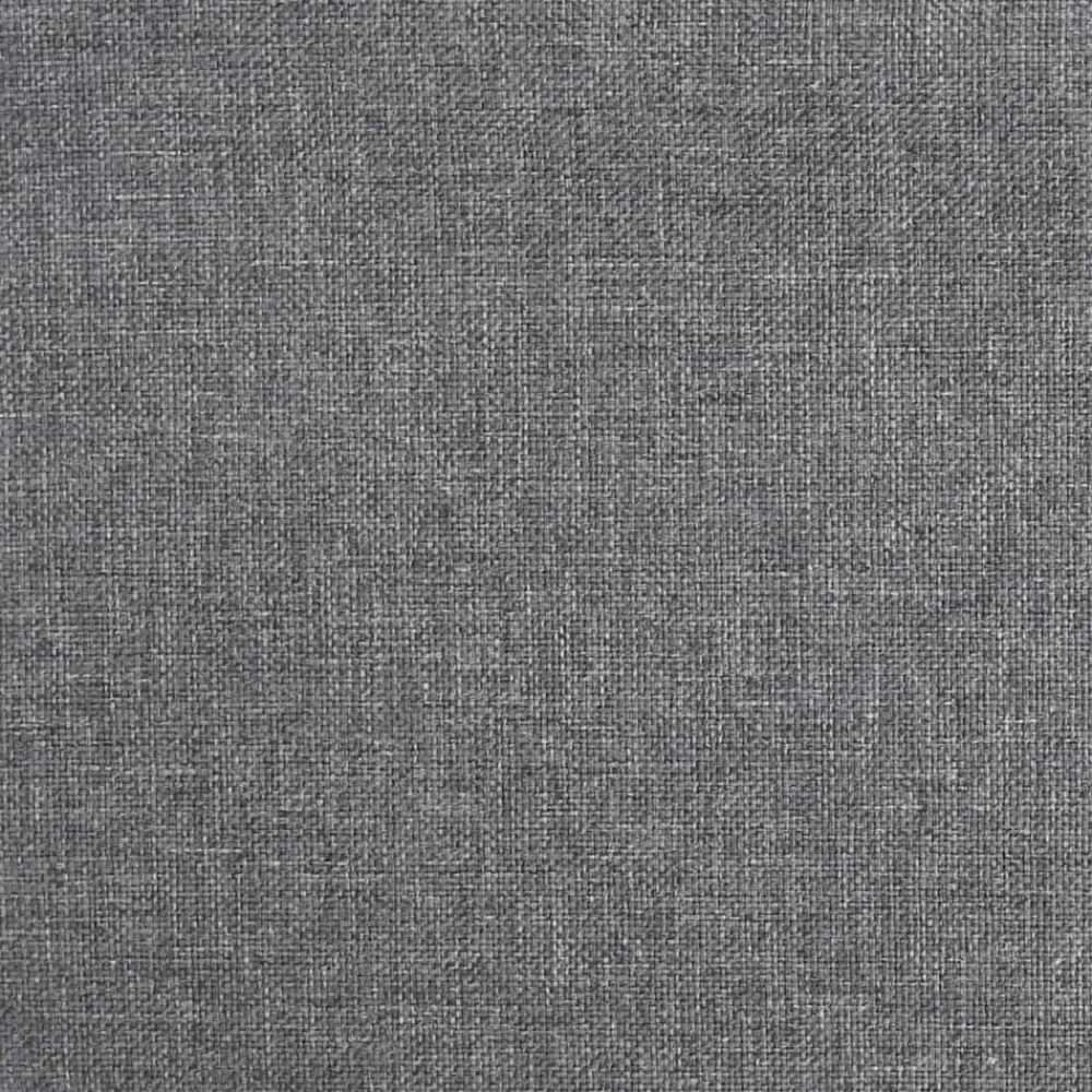 vidaXL Silla de oficina giratoria de tela Gris claro Outlet