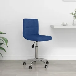 vidaXL Mobiliario De Oficina-Silla de oficina giratoria de tela