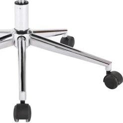 vidaXL Silla de oficina giratoria de tela gris taupe Taupé Clearance