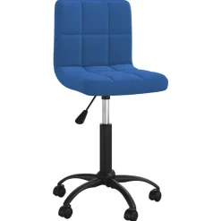 vidaXL Mobiliario De Oficina-Silla de oficina giratoria de terciopelo