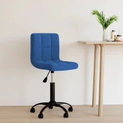 vidaXL Mobiliario De Oficina-Silla de oficina giratoria de terciopelo