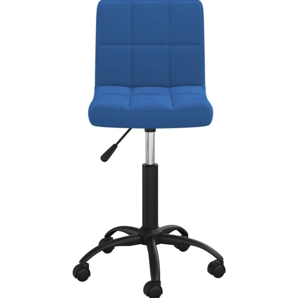 vidaXL Mobiliario De Oficina-Silla de oficina giratoria de terciopelo