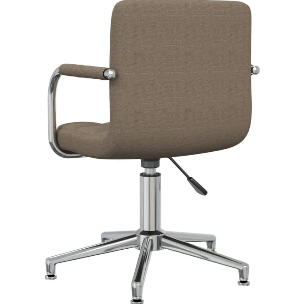 vidaXL Mobiliario De Oficina-Silla de oficina giratoria tela gris