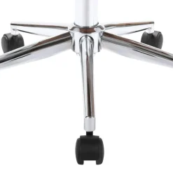 vidaXL Mobiliario De Oficina-Silla de oficina giratoria madera curvada cuero sintético negro