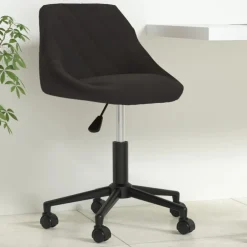 vidaXL Mobiliario De Oficina-Silla de oficina giratoria de terciopelo