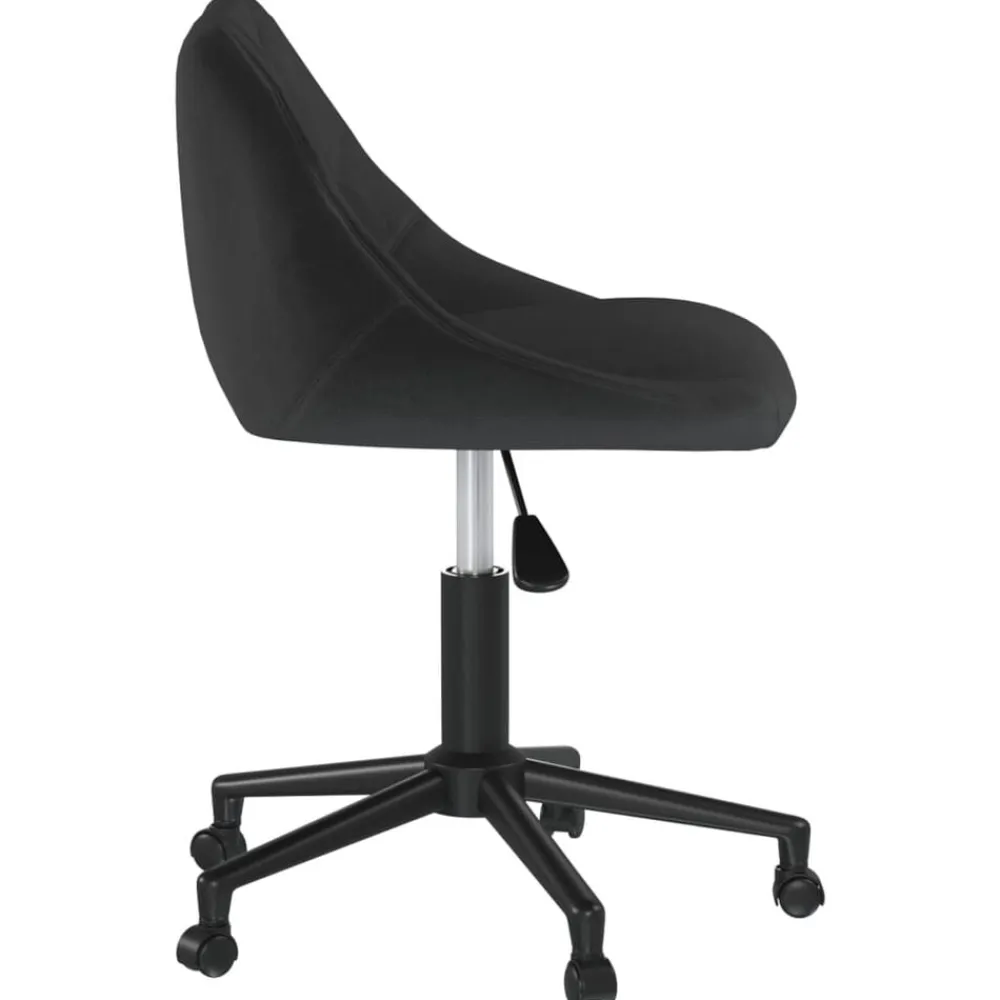 vidaXL Mobiliario De Oficina-Silla de oficina giratoria de terciopelo