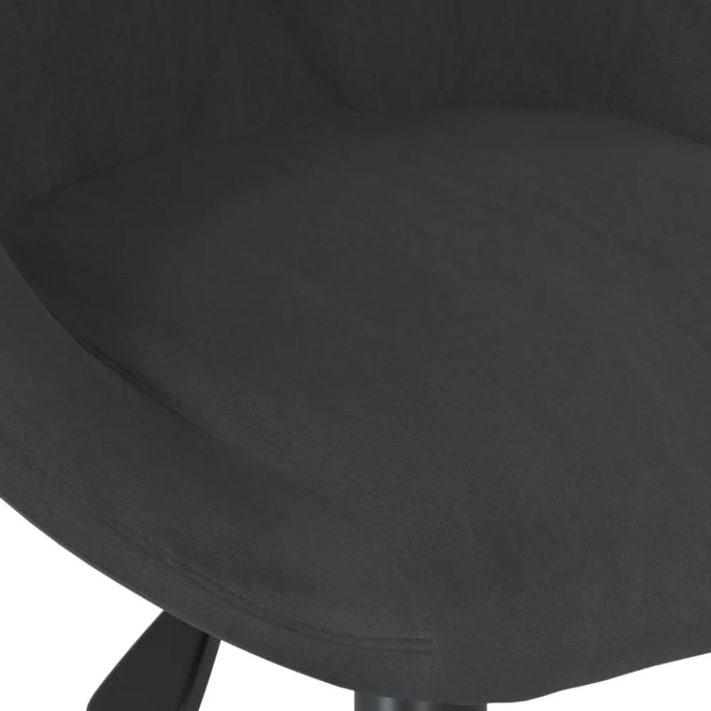 vidaXL Mobiliario De Oficina-Silla de oficina giratoria de terciopelo