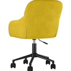 vidaXL Mobiliario De Oficina-Silla de oficina giratoria de terciopelo
