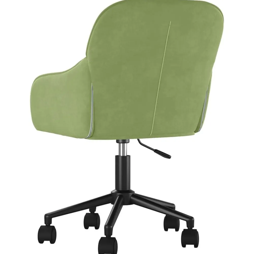 vidaXL Mobiliario De Oficina-Silla de oficina giratoria de terciopelo
