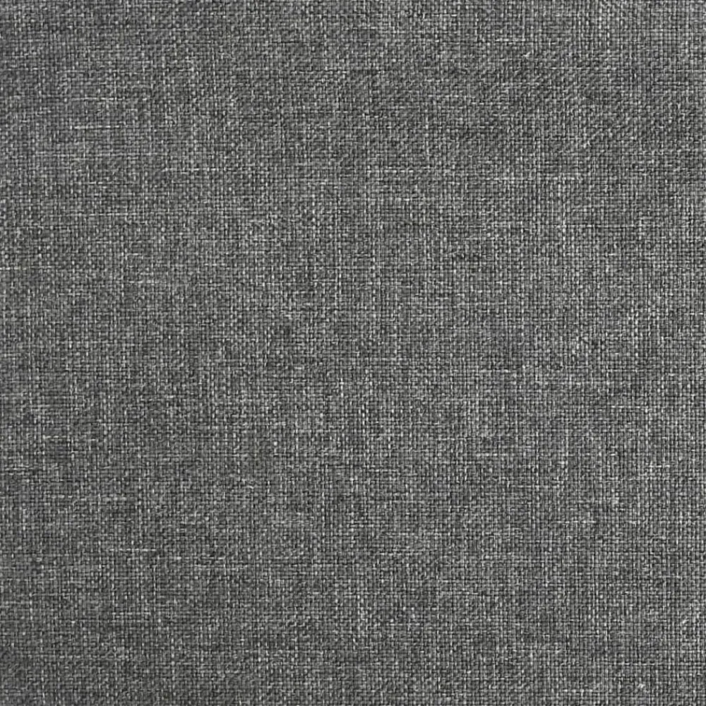 vidaXL Silla de oficina giratoria tela Gris oscuro