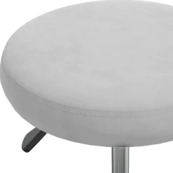 vidaXL Silla de oficina giratoria de terciopelo Gris claro Sale