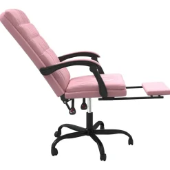 vidaXL Mobiliario De Oficina-Silla de oficina reclinable terciopelo