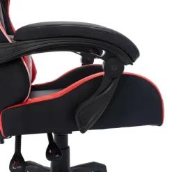 vidaXL Mobiliario De Oficina-Silla gaming con luces LED RGB cuero sintético