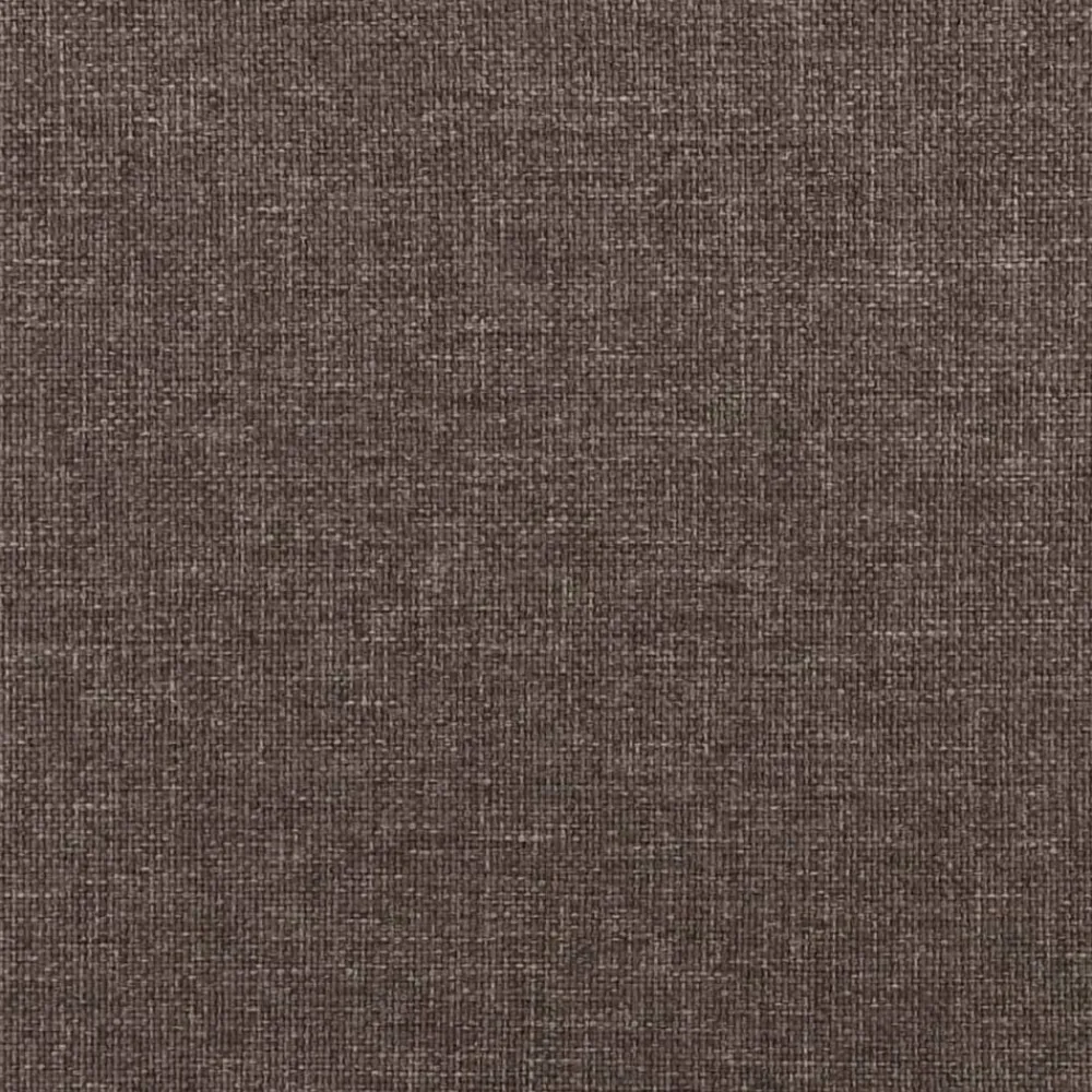 vidaXL Sillas-Silla gaming con reposapiés tela negro y gris taupe
