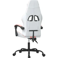 vidaXL Sillas-Silla gaming cuero sintético