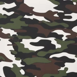 vidaXL Silla gaming cuero sintético Negro y camuflaje Clearance