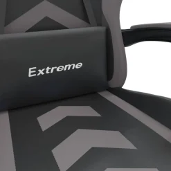 vidaXL Sillas-Silla gaming cuero sintético