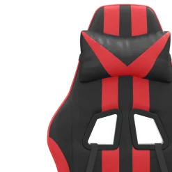 vidaXL Sillas-Silla gaming cuero sintético