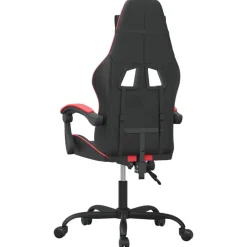 vidaXL Sillas-Silla gaming cuero sintético