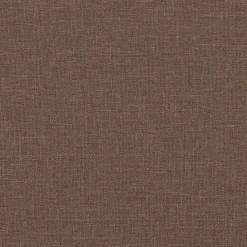 vidaXL Silla mecedora con reposapiés tela marrón Marr&oacute;n New