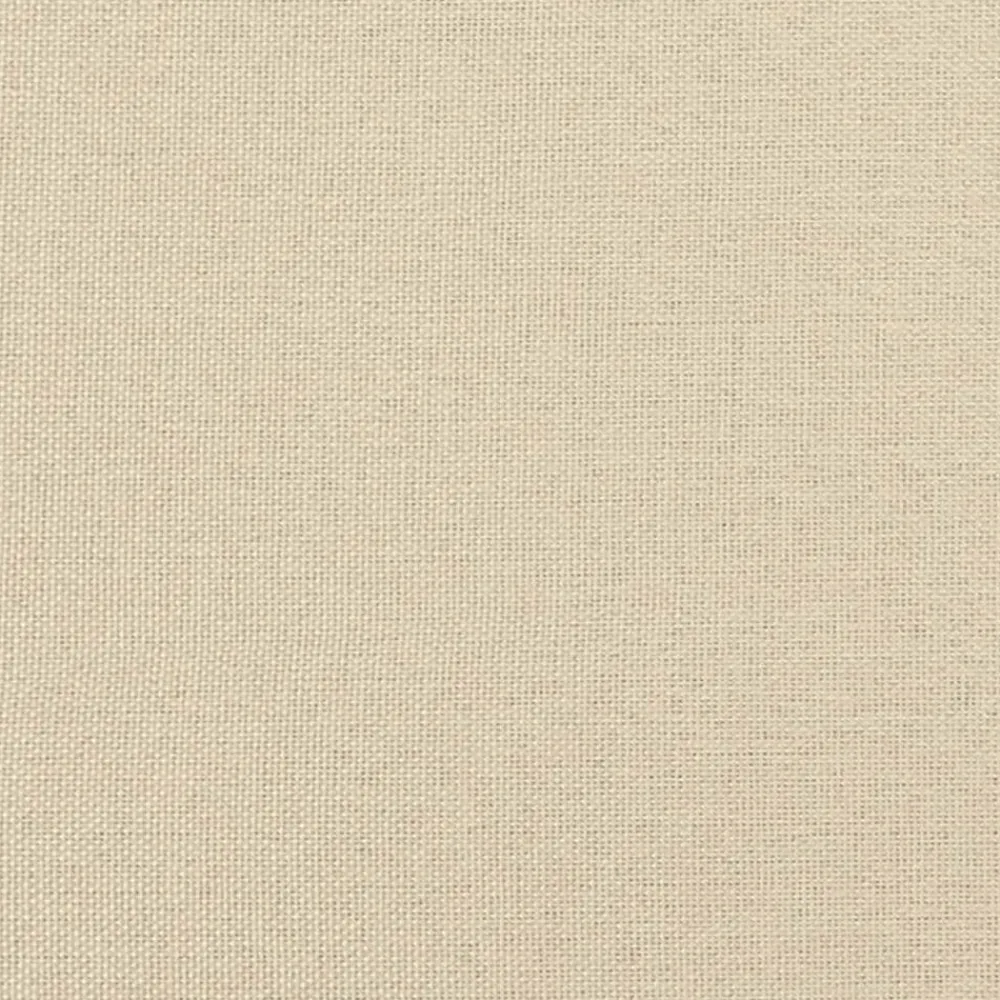 vidaXL Silla mecedora de tela color Crema Sale