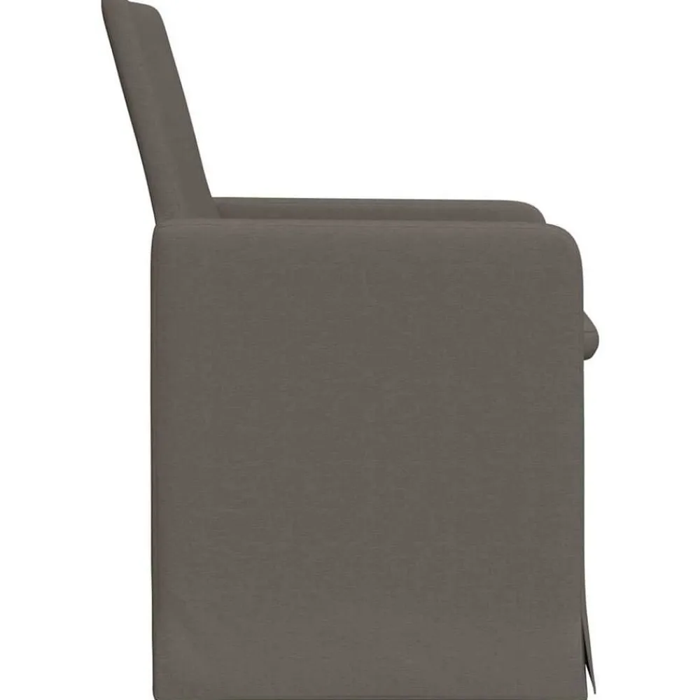 vidaXL Sillas de comedor 2 pcs 57 x 67 x 95 cm Lino Gris claro Outlet