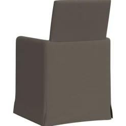 vidaXL Sillas de comedor 2 pcs 57 x 67 x 95 cm Lino Gris claro Outlet