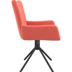 vidaXL Sillas-Sillas de comedor giratorias 2 unidades terciopelo