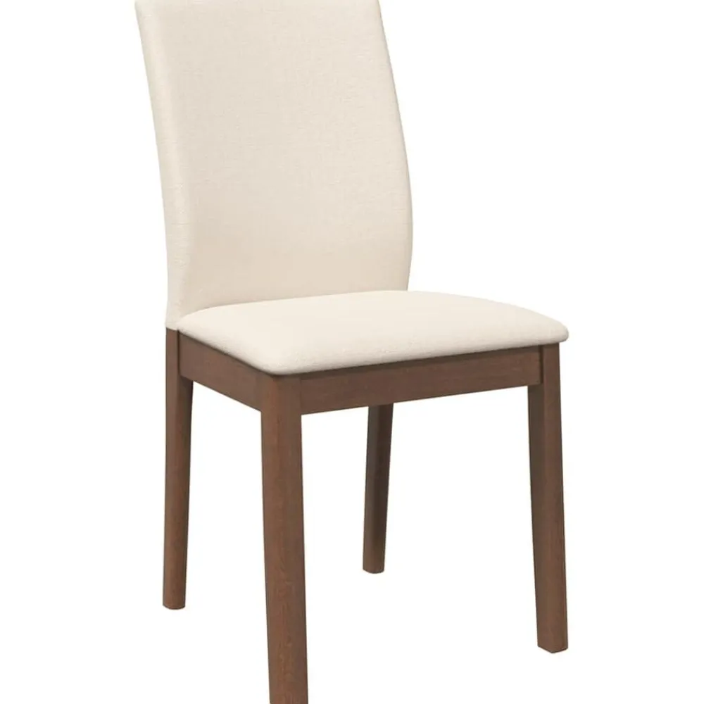 vidaXL Sillas de comedor con cojines 2 uds madera maciza marrón caucho Marrón y claro Best