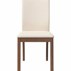 vidaXL Sillas de comedor con cojines 2 uds madera maciza marrón caucho Marrón y claro Best