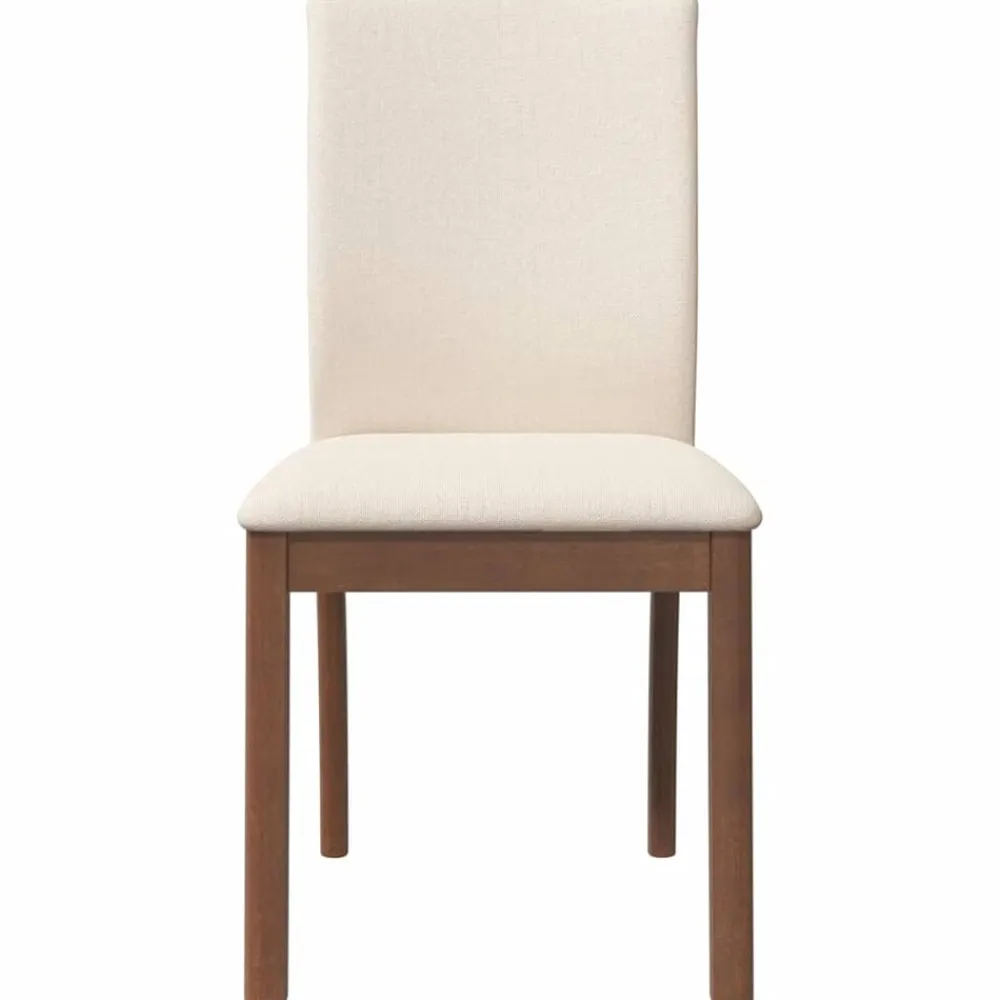 vidaXL Sillas de comedor con cojines 2 uds madera maciza marrón caucho Marrón y claro Best
