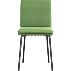 vidaXL Sillas de comedor 4 unidades terciopelo Verde claro Hot