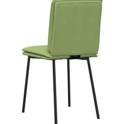vidaXL Sillas de comedor 4 unidades terciopelo Verde claro Hot