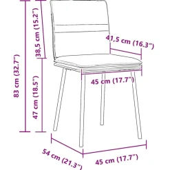 vidaXL Sillas de comedor 4 unidades terciopelo Verde claro Hot