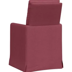 vidaXL Sillas-Sillas de comedor 2 pcs 57 x 67 x 98 cm tela