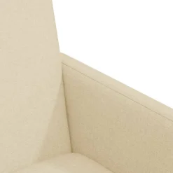 vidaXL Sillas de Comedor con Ruedas 2 pcs 57 x 66 x 94 cm tela Crema Sale